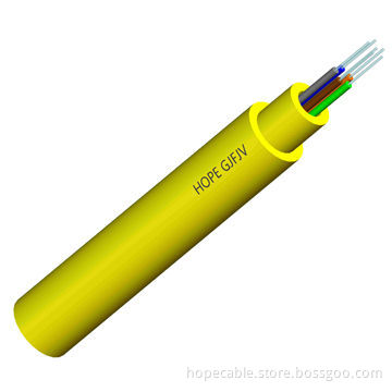 2-48 Cores Single/Multi-mode G.651/2 G.652D G.655 G.657 GJFJV Distribution Tight Buffer Optic Cable